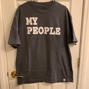 My People Hawaii Grey T Shirt Mens Size XL